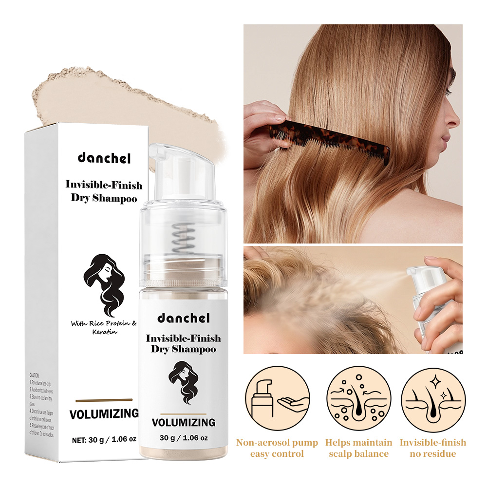 Hair Care Daily - Мгновенный сухой шампунь-пудра для контроля жирности,