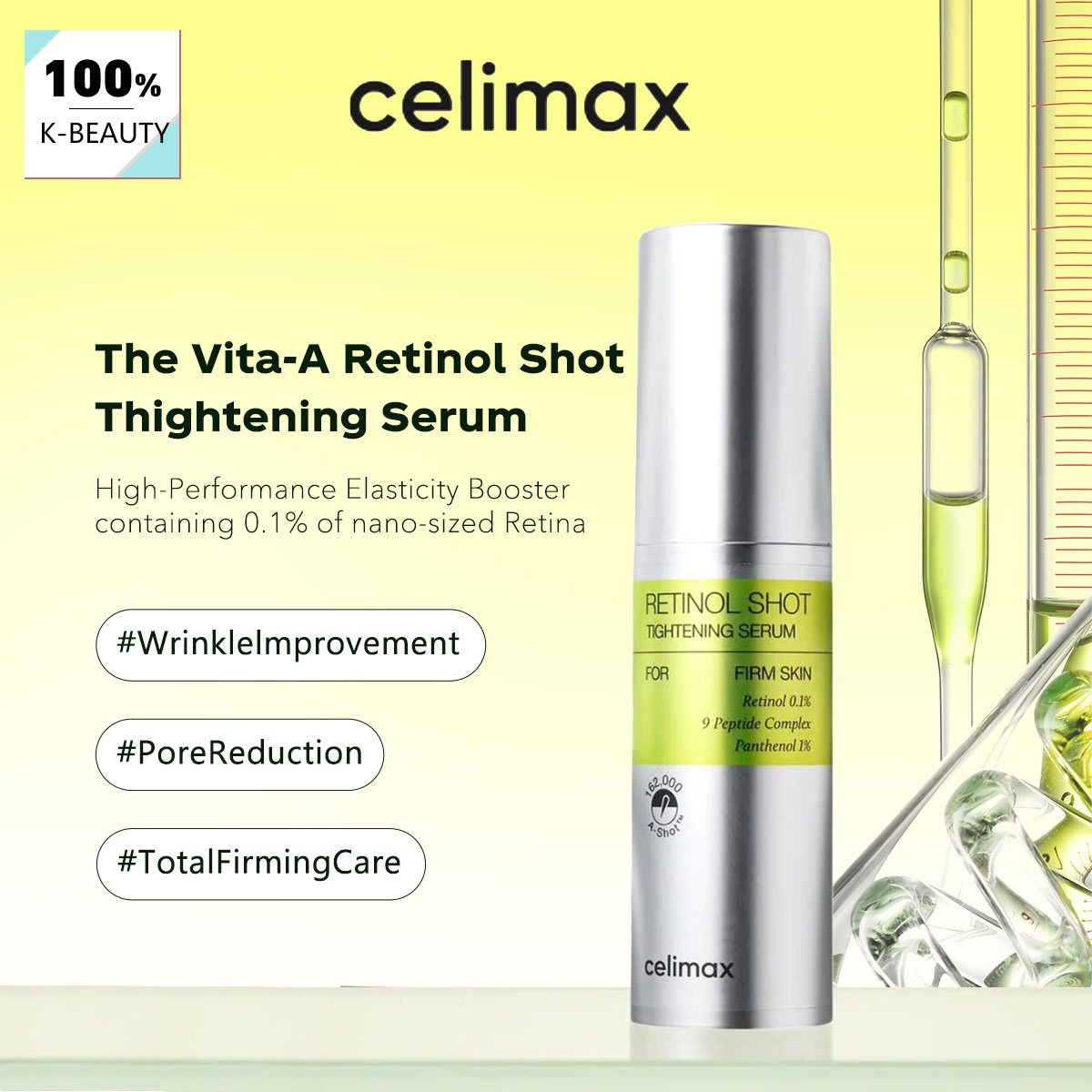 The Ordinary Serum Hyaluronic Acid - Сыворотка Celimax THE VITA-A RETINOL SHOT